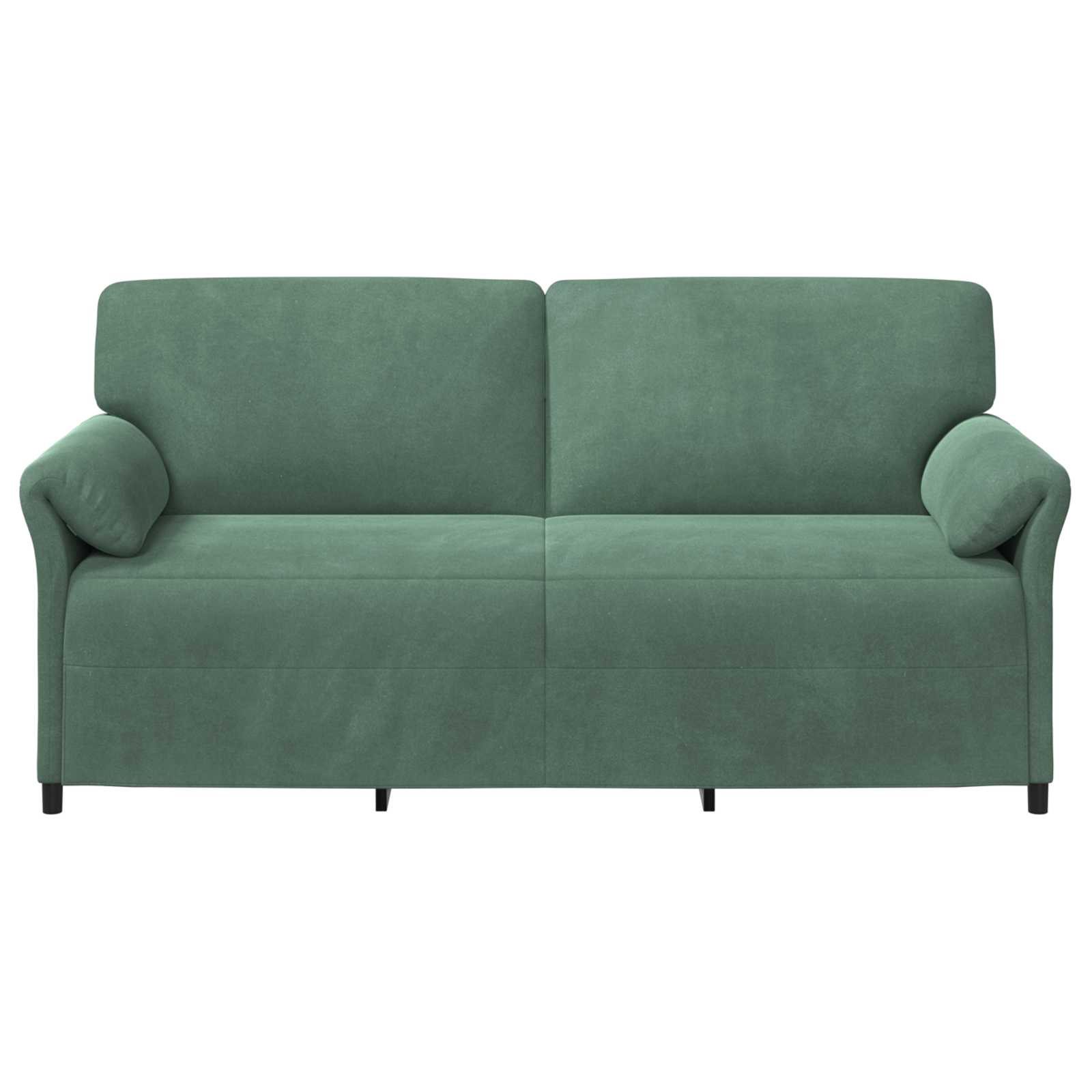 Divano 3-Persone Verde Mare 198 x 83 x 95 cm Velluto | homemem39