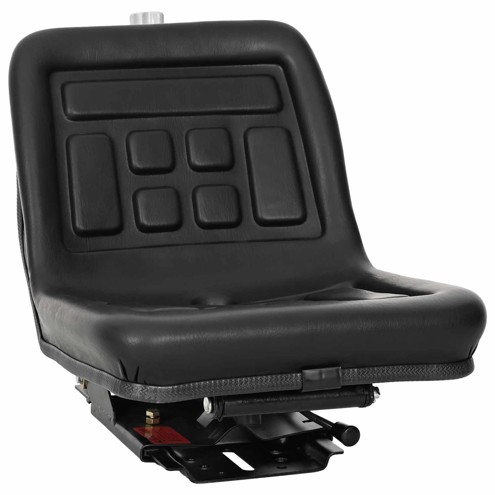 Sedile per trattore con sospensione Nero 39,5 x 52 x 43 cm | homemem39