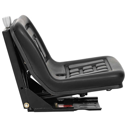 Sedile per trattore con sospensione Nero 39,5 x 52 x 43 cm | homemem39