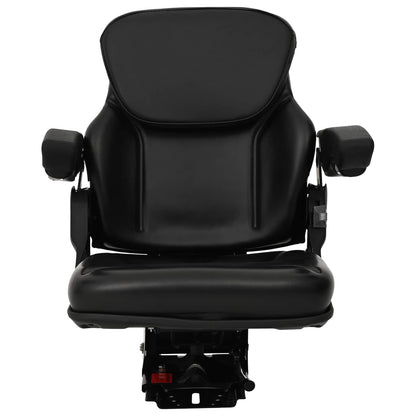 Sedile per trattore con sospensione Nero 60 x 58 x 72 cm | homemem39
