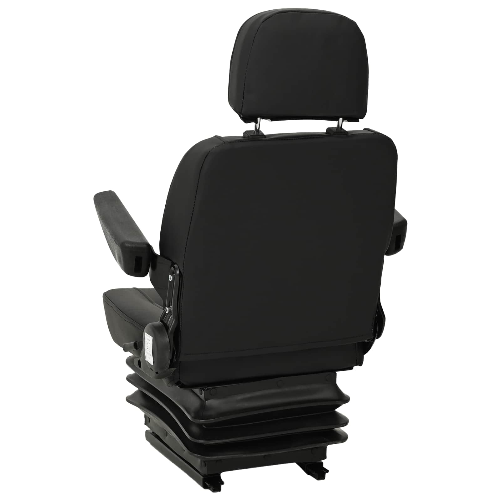 Sedile per trattore con sospensione Nero 56 x 57 x 87 cm | homemem39