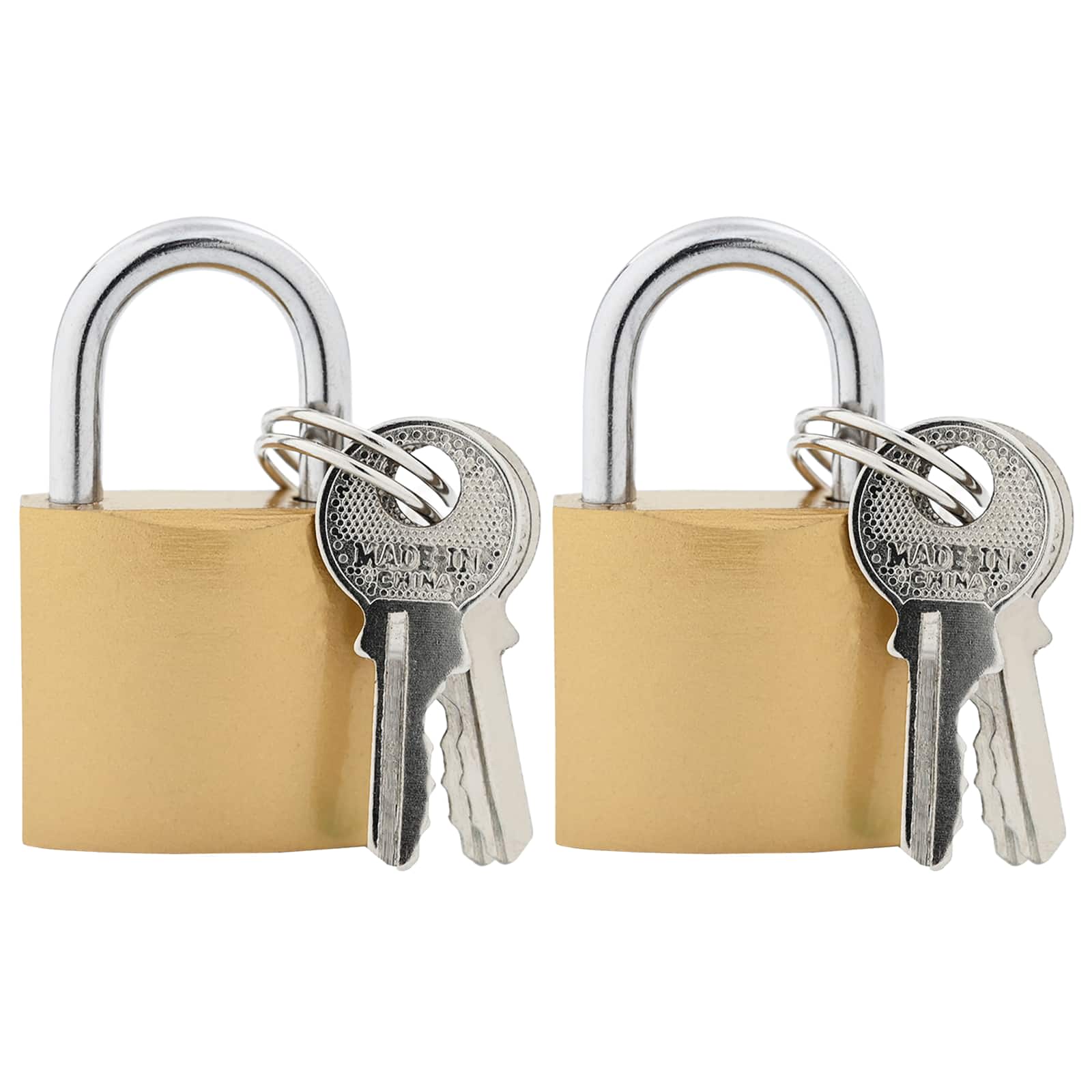 U Lock con Chiavi 2 pcs Ottone Ferro | homemem39