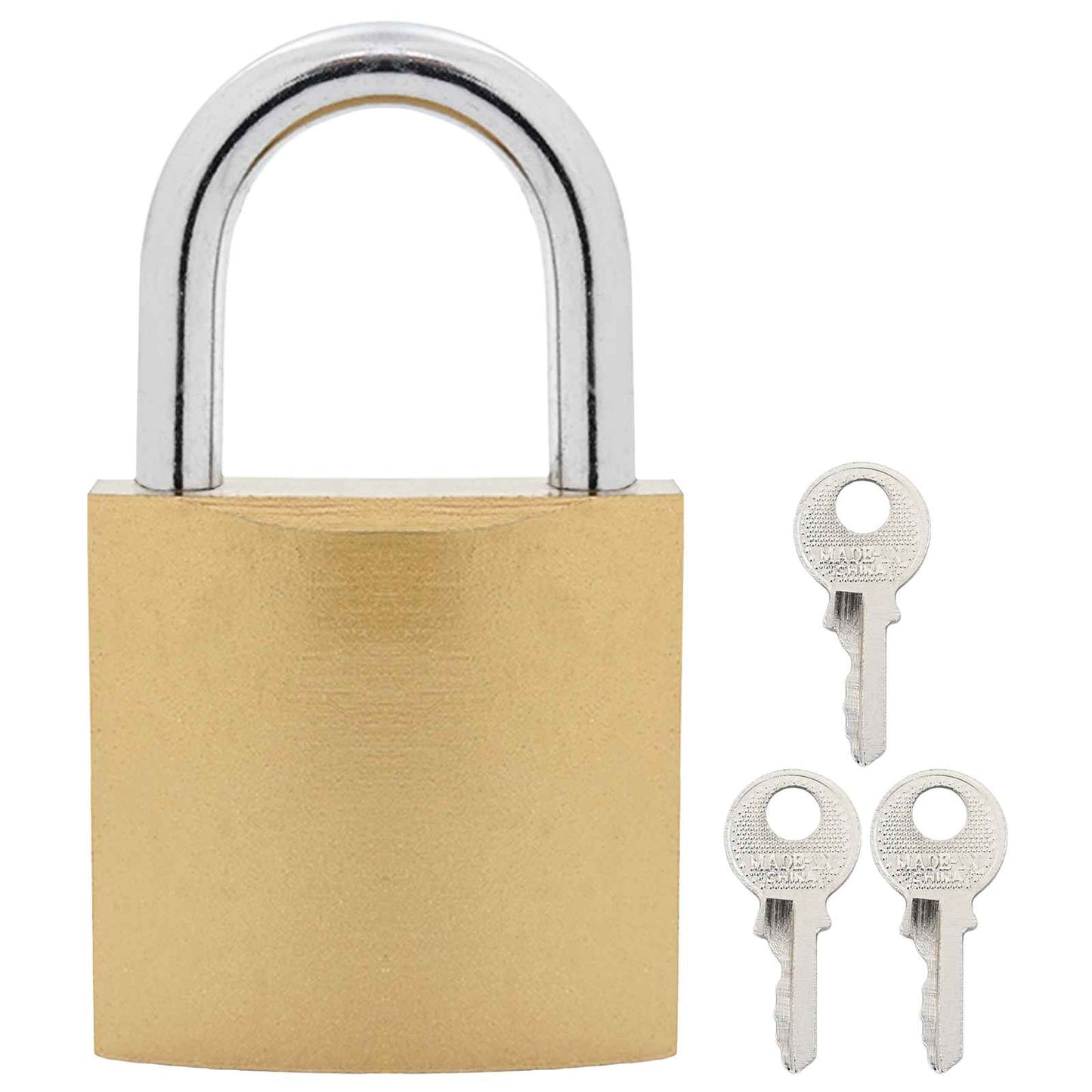 U Lock con Chiavi 2 pcs Ottone Ferro | homemem39