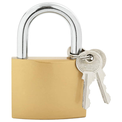 U Lock con Chiavi 12 pcs Ottone Ferro | homemem39