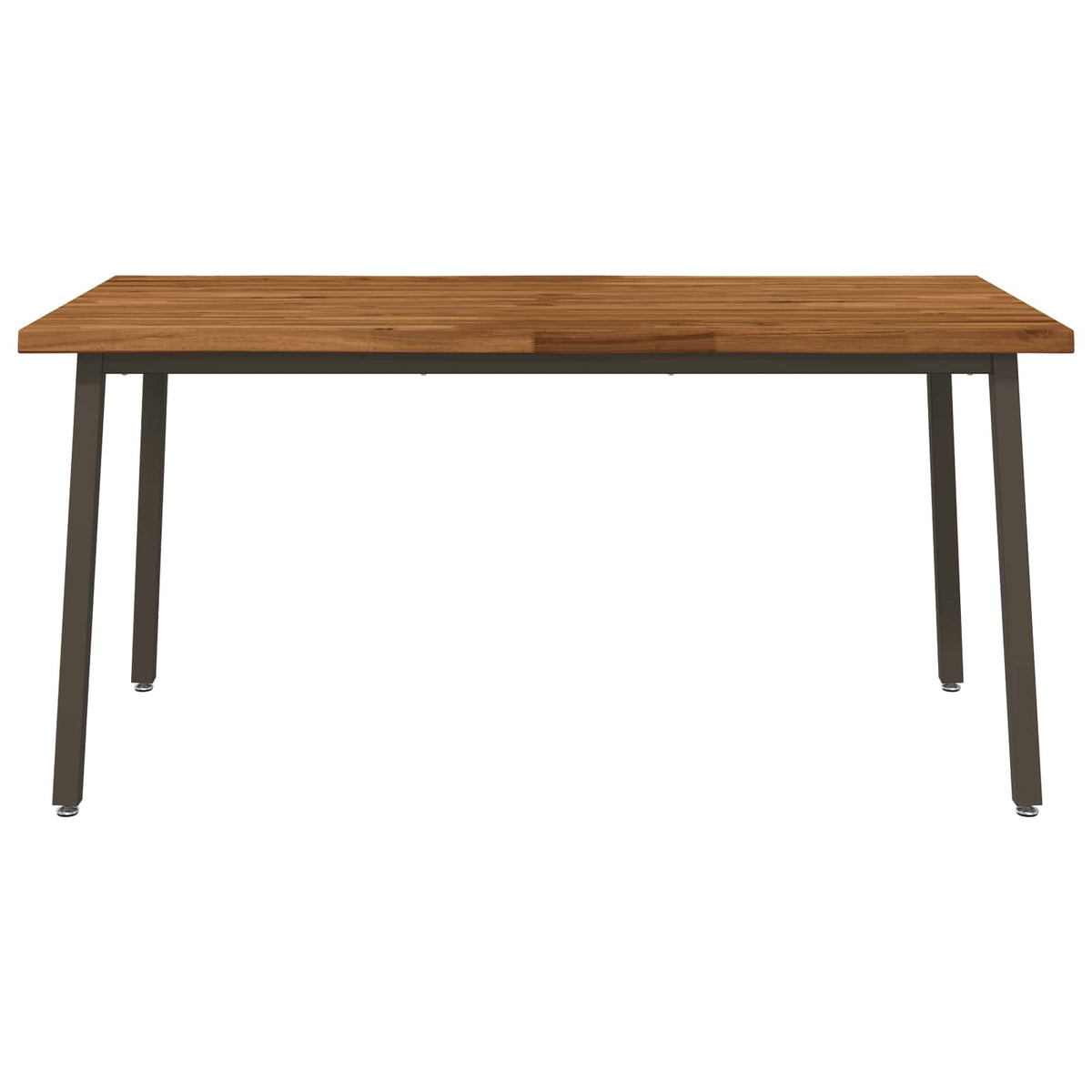 Tavolo da pranzo con bordo vivo 160 x 70 x 75 cm Naturale | homemem39