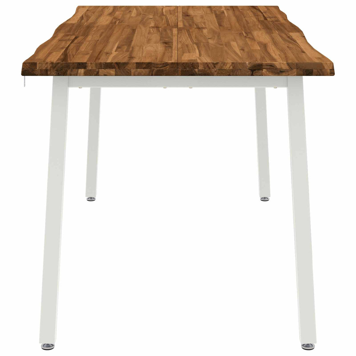 Tavolo da pranzo con bordo vivo 160 x 70 x 75 cm Naturale | homemem39