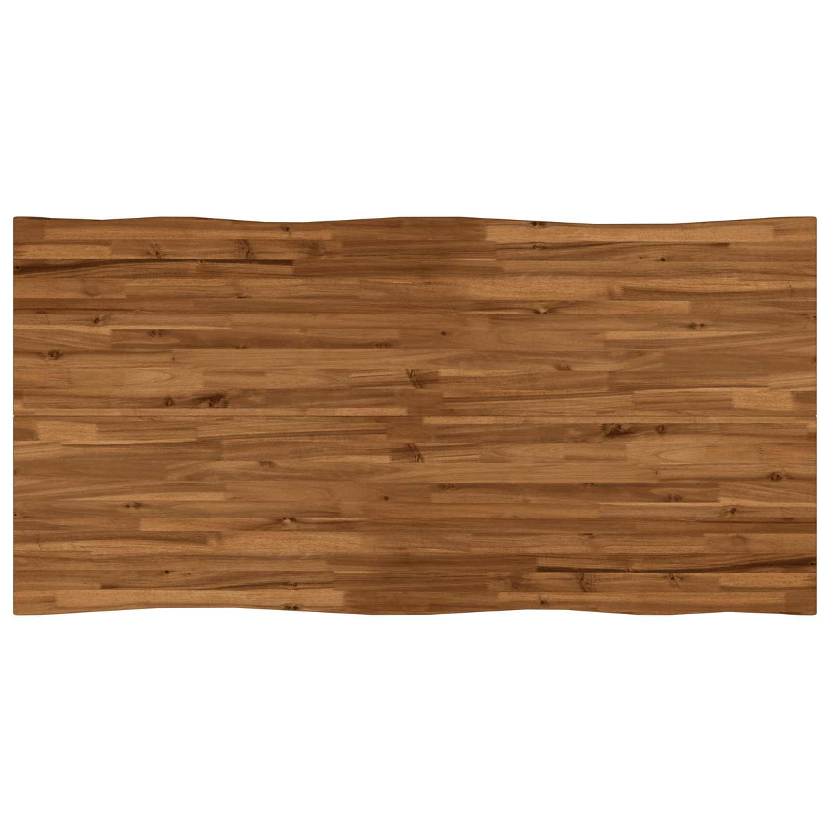 Tavolo da pranzo con bordo vivo 160 x 70 x 75 cm Naturale | homemem39