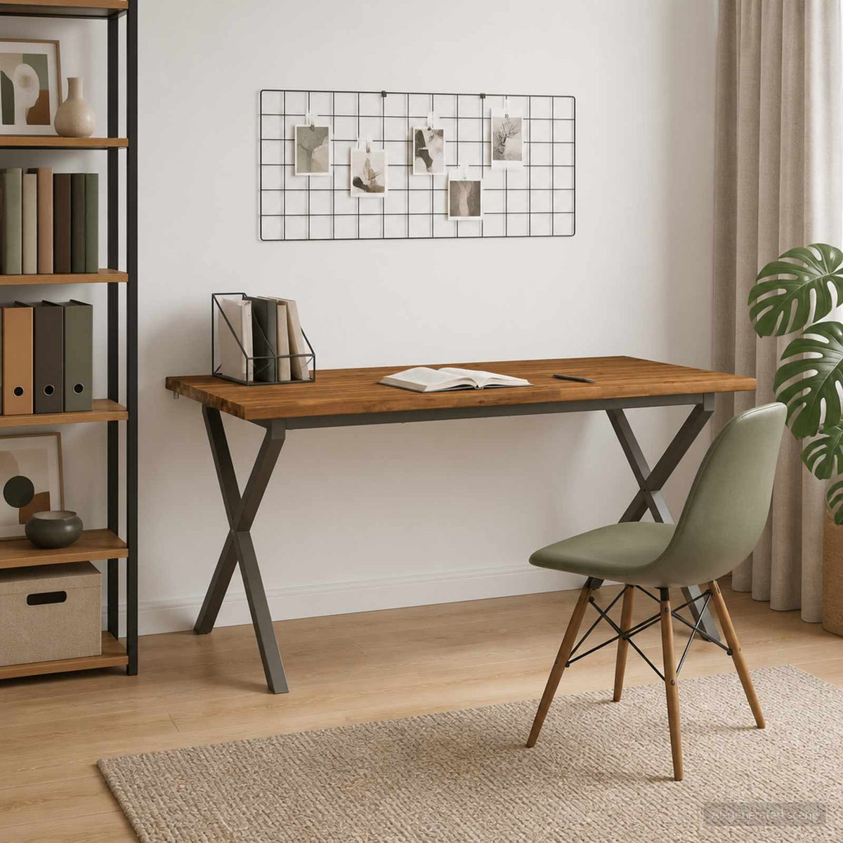 Tavolo da pranzo con bordo vivo