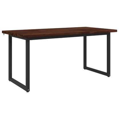 Tavolo da pranzo quadrato 160 x 70 x 75 cm Marrone Scuro | homemem39