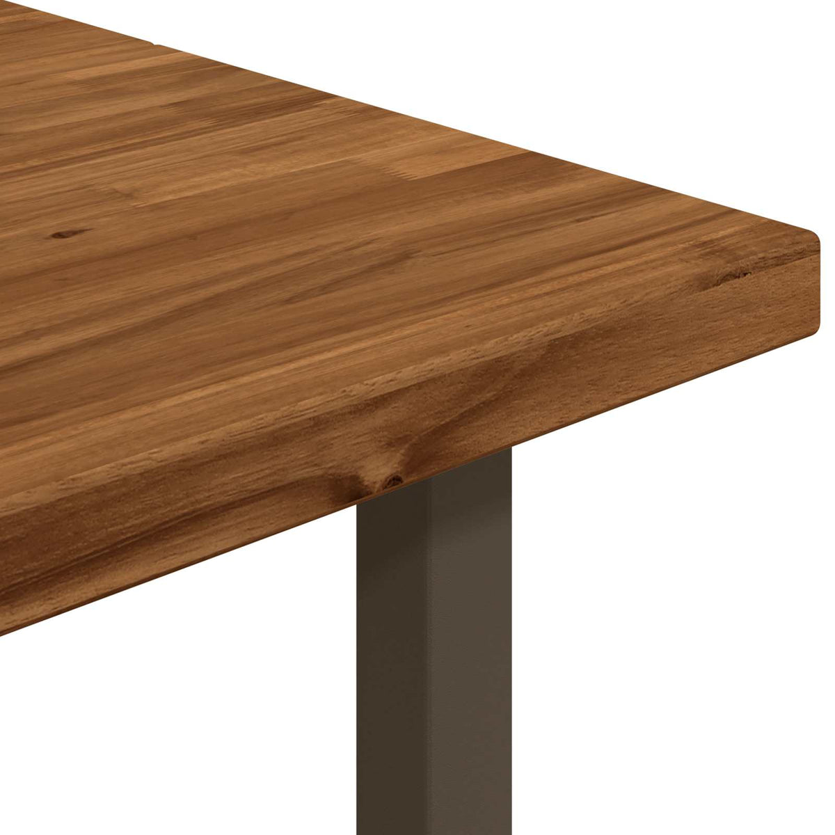 Tavolo da pranzo quadrato 160 x 70 x 75 cm Naturale | homemem39