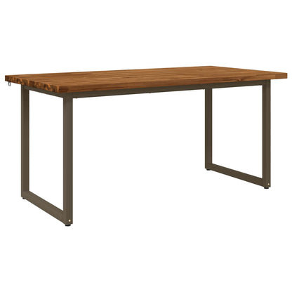 Tavolo da pranzo quadrato 160 x 70 x 75 cm Naturale | homemem39