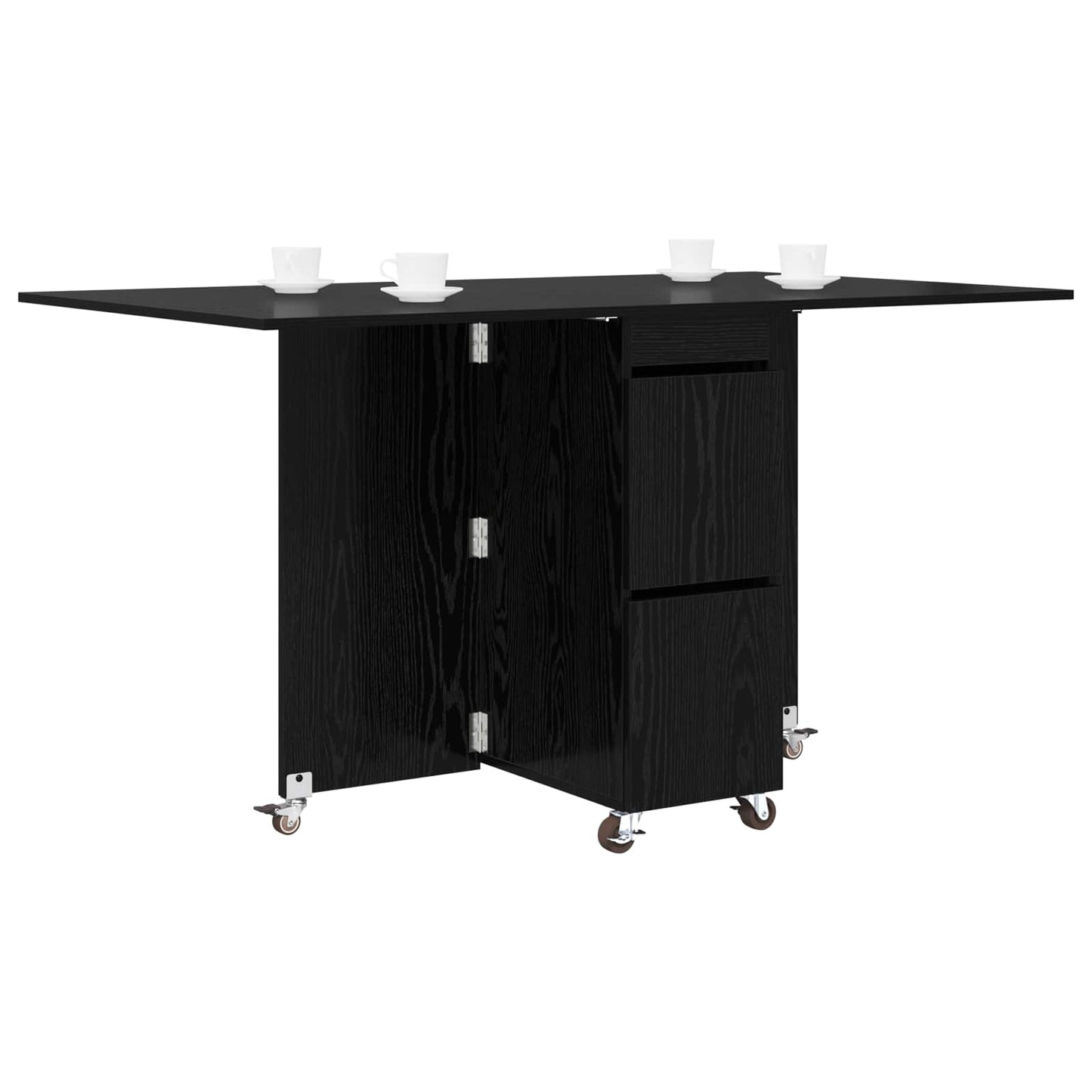Tavolo da Pranzo 2 pcs 140 x 80 x 77 cm Legno ingegnerizzato | homemem39