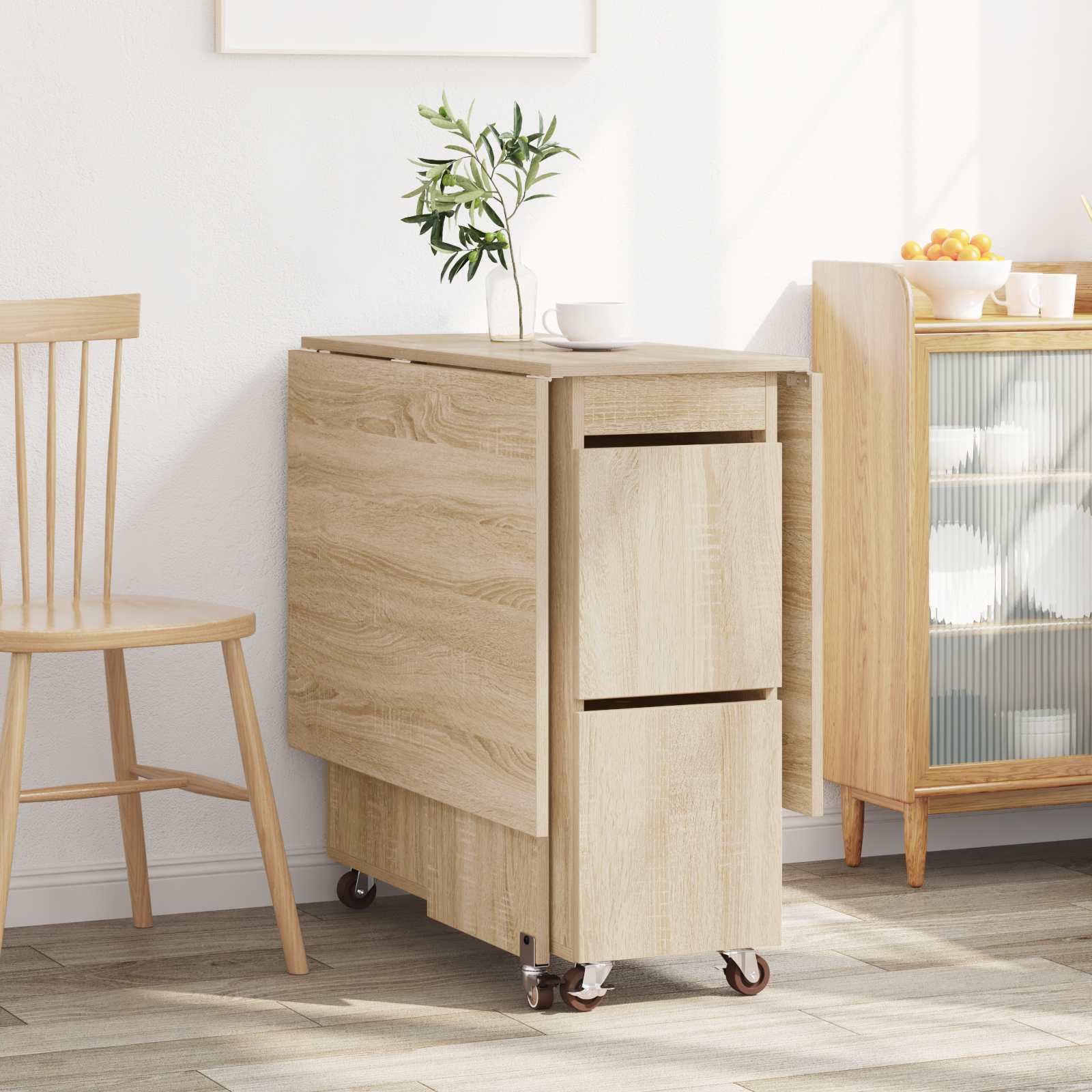 Tavolo da Pranzo 2 pcs 140 x 80 x 77 cm Legno ingegnerizzato | homemem39
