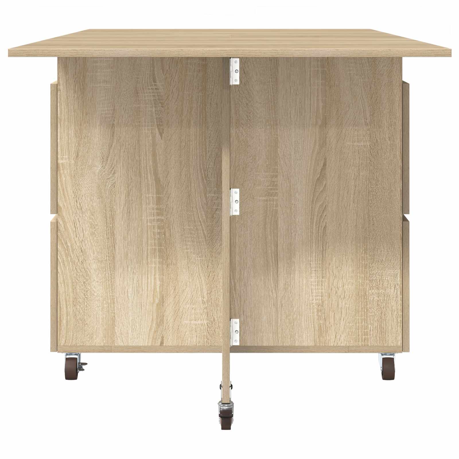 Tavolo da Pranzo 2 pcs 140 x 80 x 77 cm Legno ingegnerizzato | homemem39