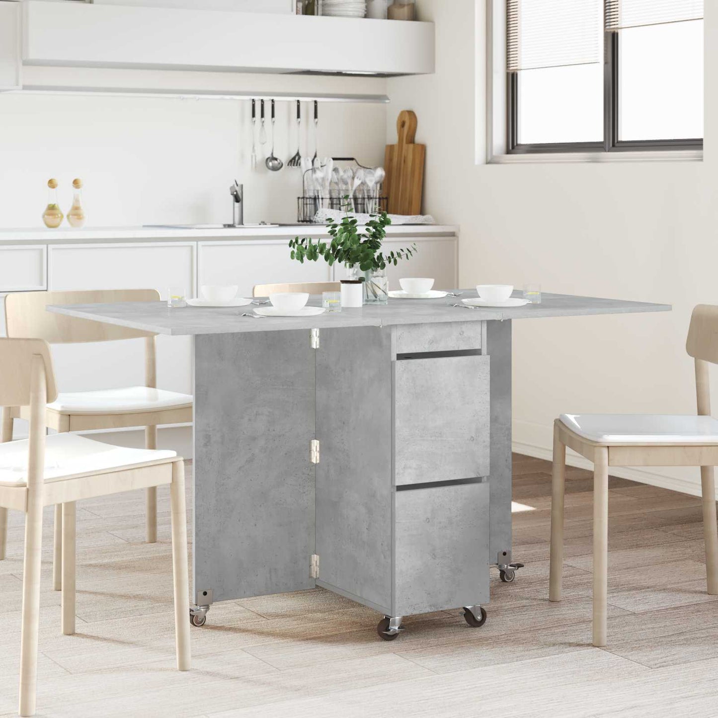 Tavolo da Pranzo 2 pcs 140 x 80 x 77 cm Legno ingegnerizzato | homemem39