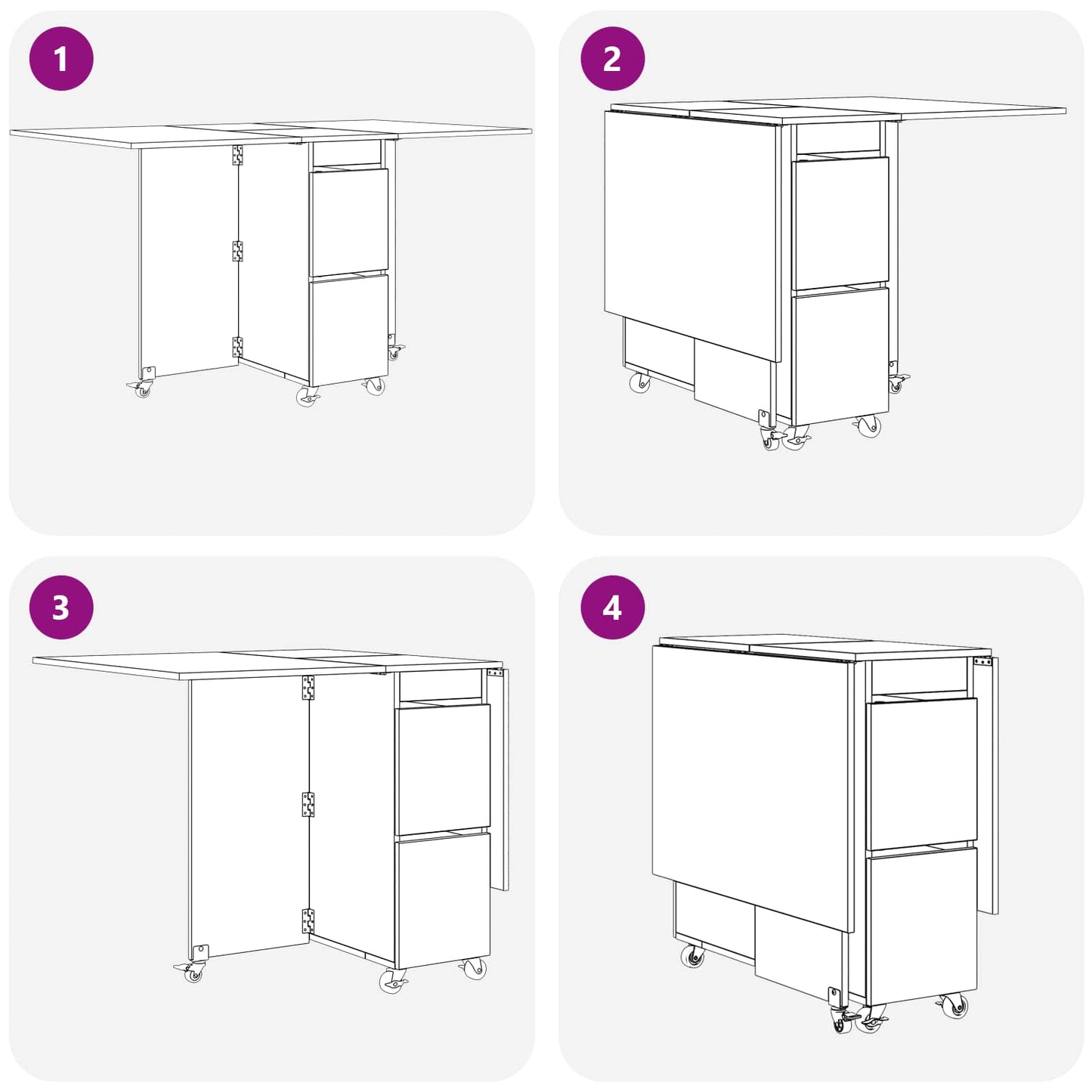 Tavolo da Pranzo 2 pcs 140 x 80 x 77 cm Legno ingegnerizzato | homemem39