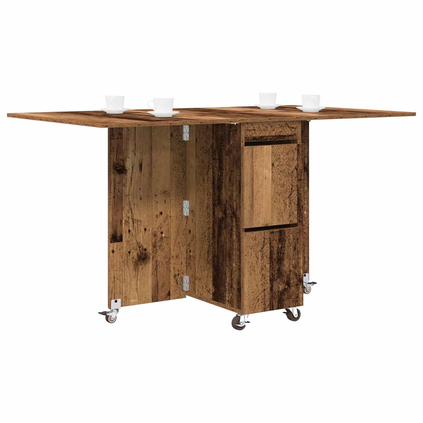 Tavolo da Pranzo 2 pcs 140 x 80 x 77 cm Legno ingegnerizzato | homemem39