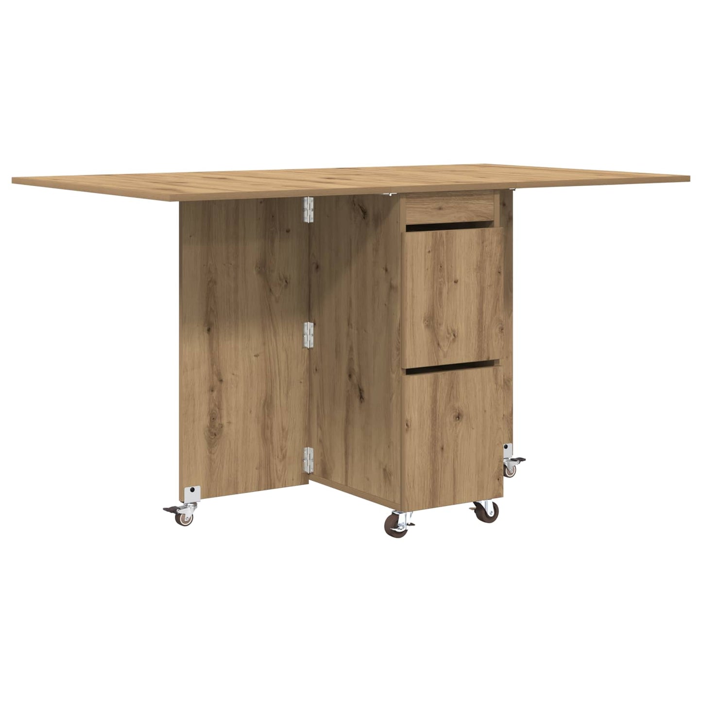 Tavolo da Pranzo 2 pcs 140 x 80 x 77 cm Legno ingegnerizzato