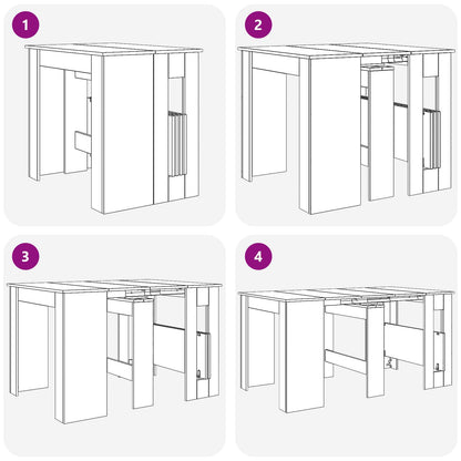 Tavolo da Pranzo 180 x 85 x 75 cm Legno ingegnerizzato | homemem39
