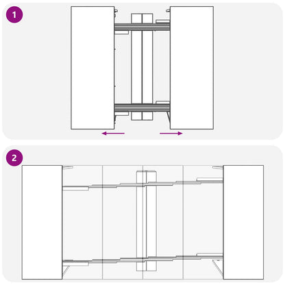 Tavolo da Pranzo 180 x 85 x 75 cm Legno ingegnerizzato