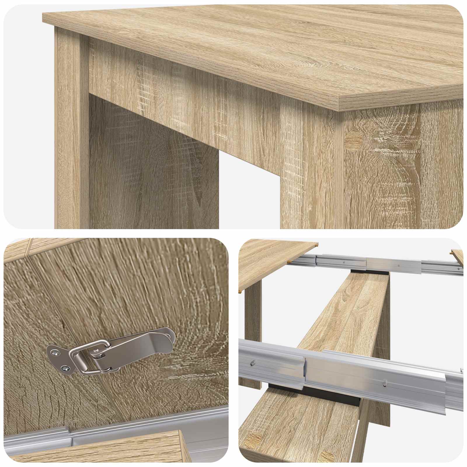 Tavolo da Pranzo 240 x 85 x 75 cm Legno ingegnerizzato | homemem39