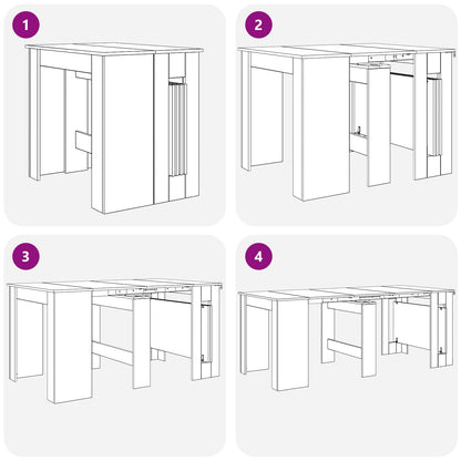 Tavolo da Pranzo 240 x 85 x 75 cm Legno ingegnerizzato | homemem39