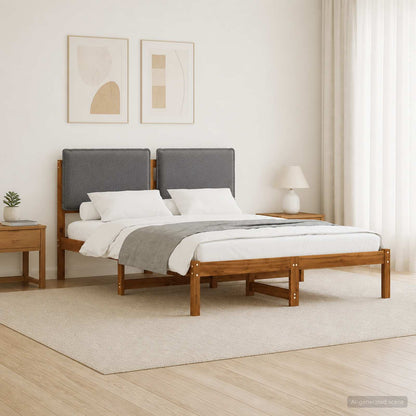 Letto con Testiera Rivestita