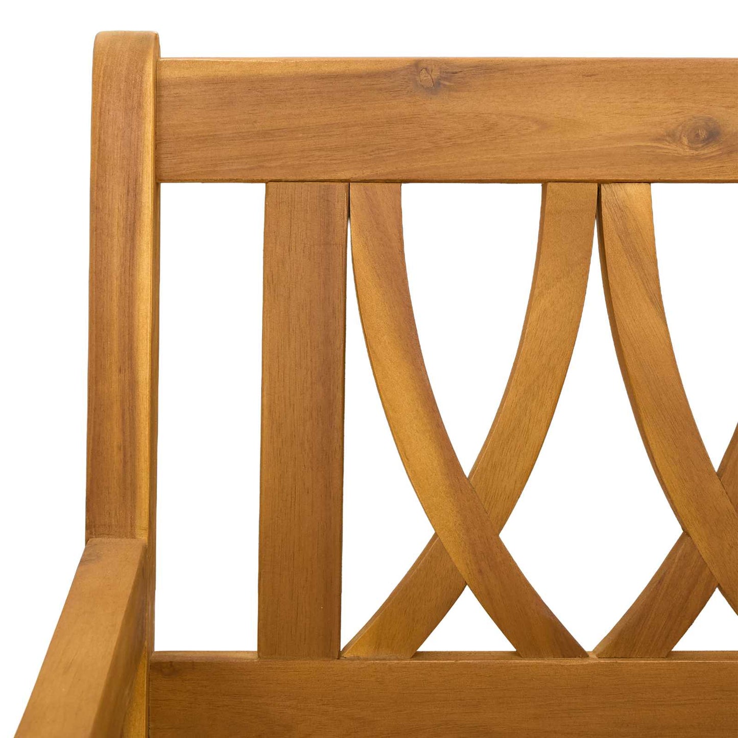 Sedie da giardino 4 pcs Naturale Legno di Acacia Massello | homemem39
