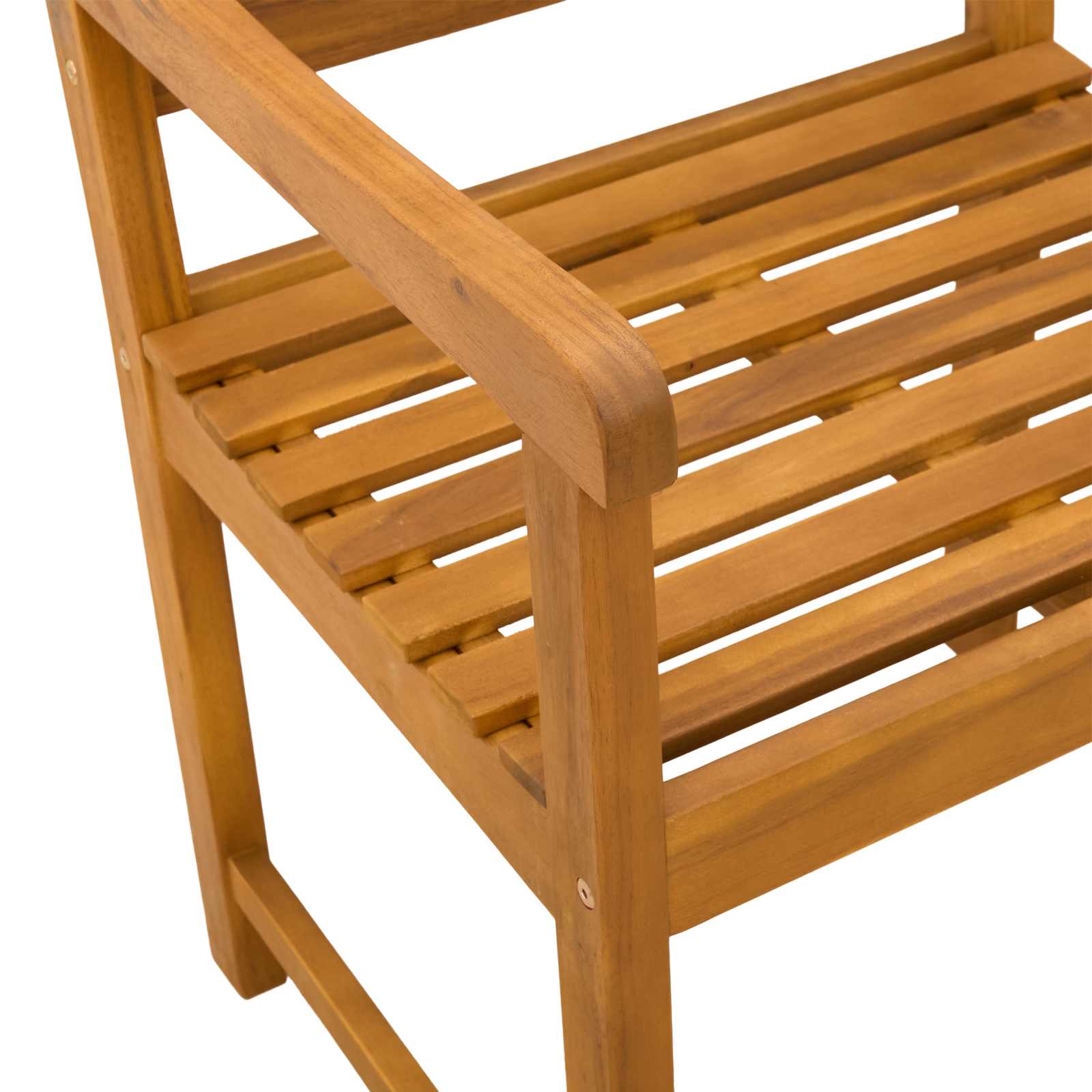 Sedie da giardino 6 pcs Naturale Legno di Acacia Massello | homemem39