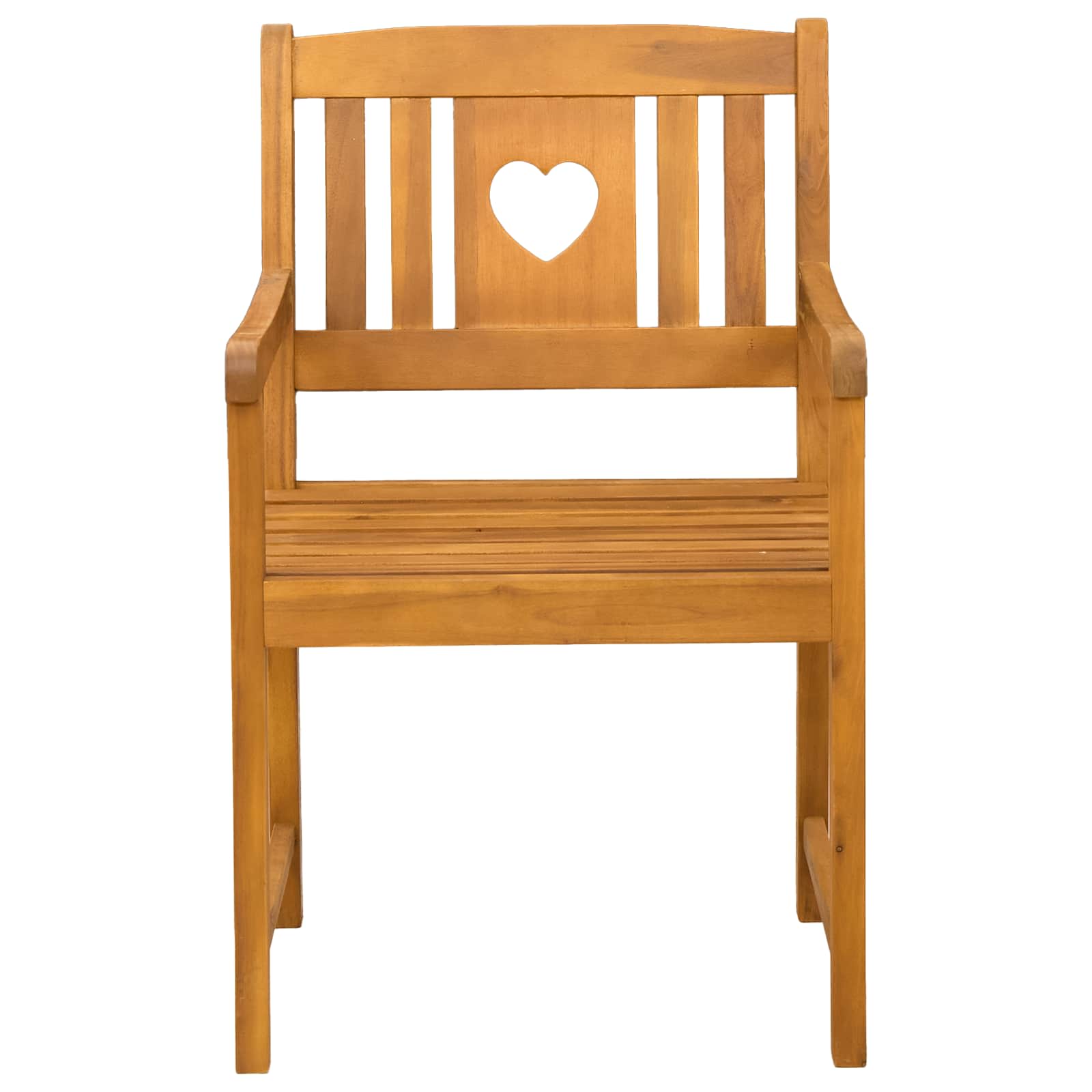 Sedie da giardino 4 pcs Naturale Legno di Acacia Massello | homemem39