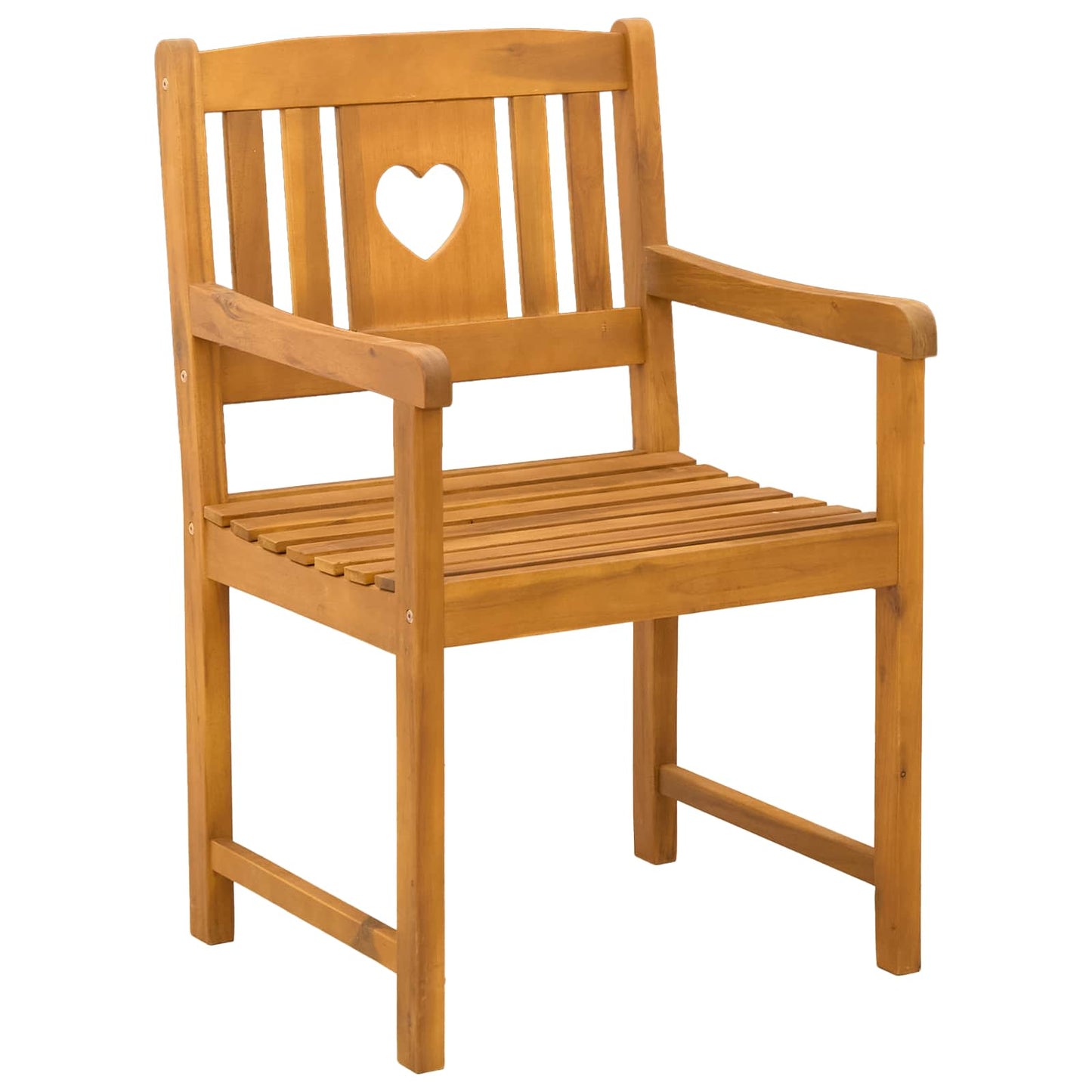 Sedie da giardino 6 pcs Naturale Legno di Acacia Massello | homemem39