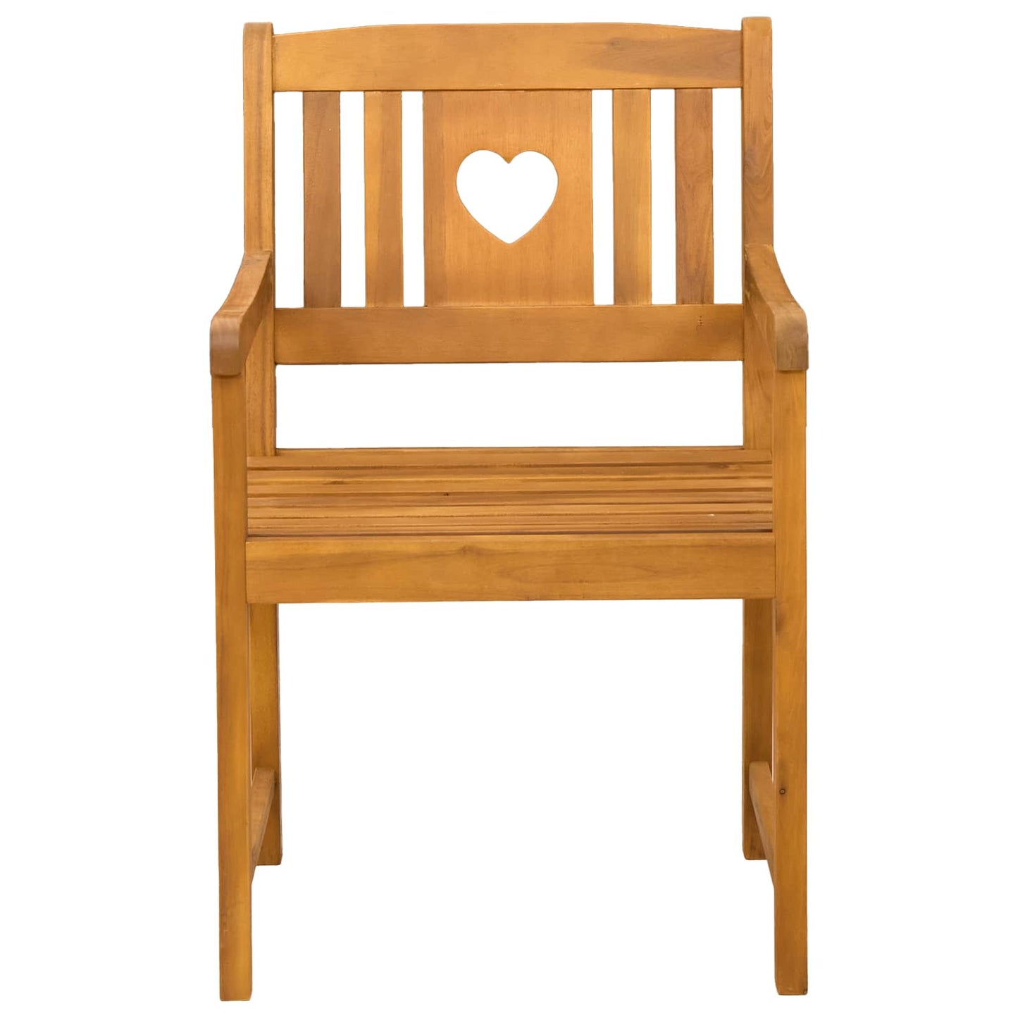 Sedie da giardino 8 pcs Naturale Legno di Acacia Massello | homemem39