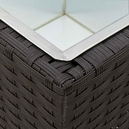 Set da esterno 3 pcs Nero Metallo | homemem39