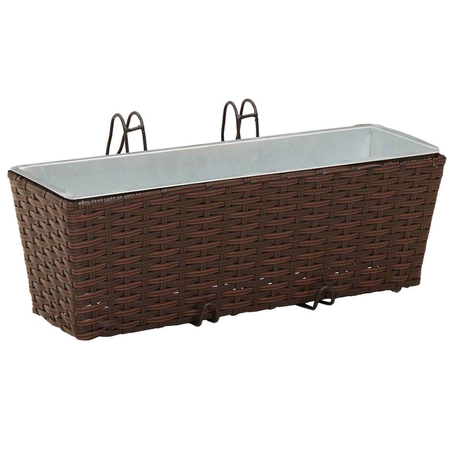 Ringhiera 2 pcs 50 x 17 x 17 cm Metallo | homemem39
