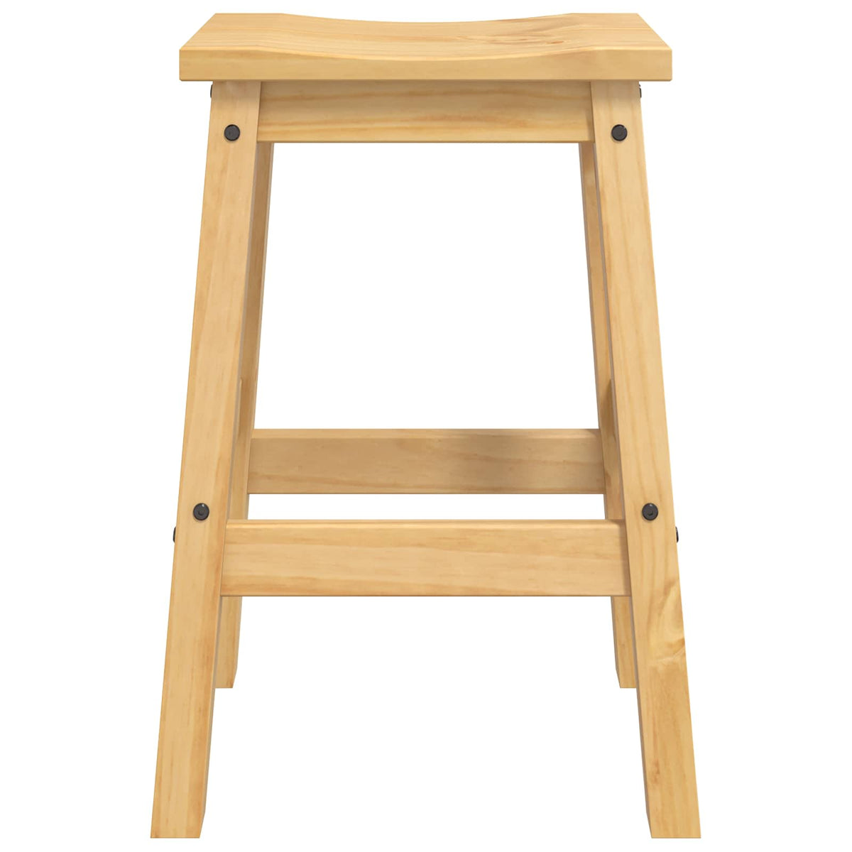 Sgabello da bar 2 pz Cera di Miele 44 x 30 x 63 cm | homemem39