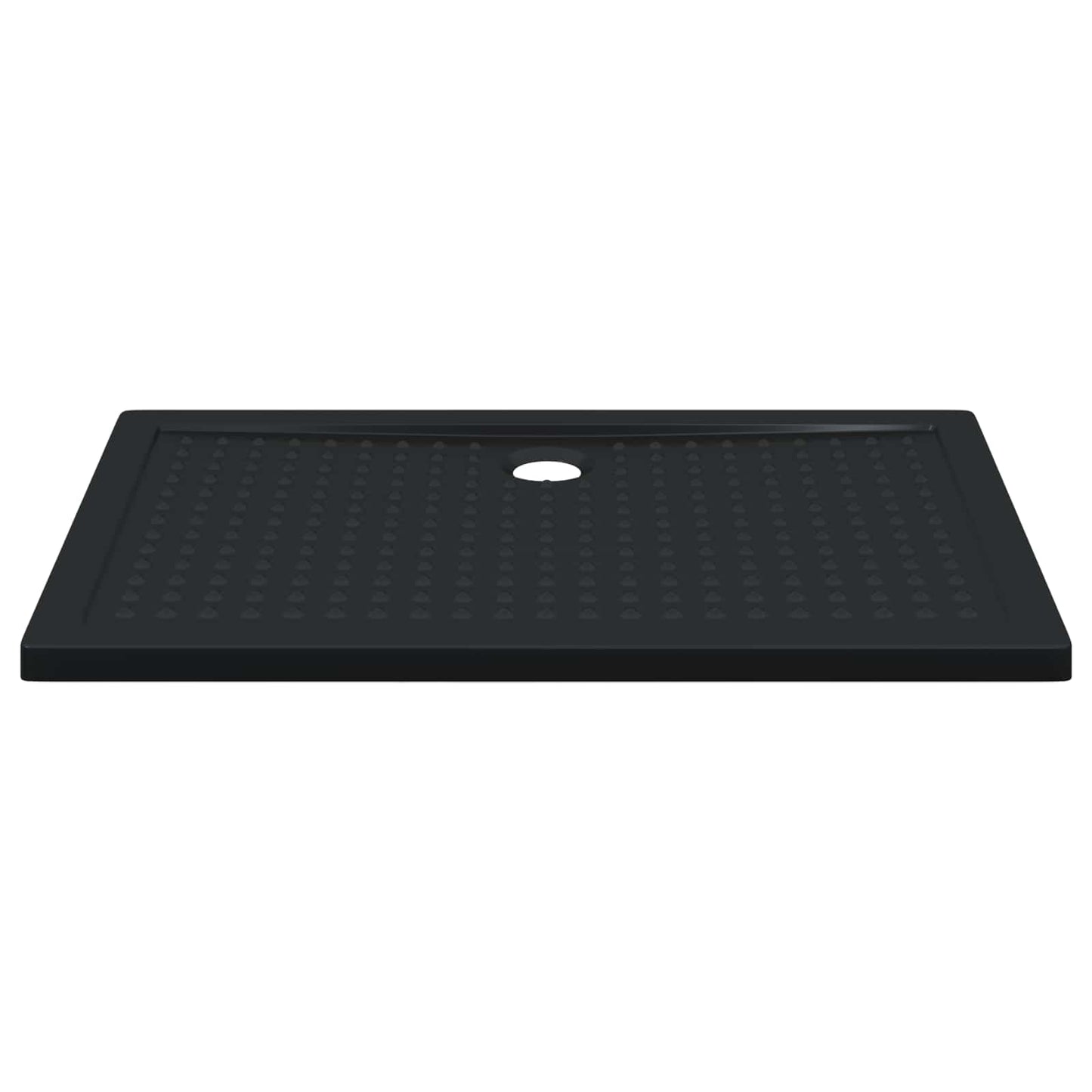 Vassoio base doccia con punti Nero 120 x 80 x 4 cm ABS