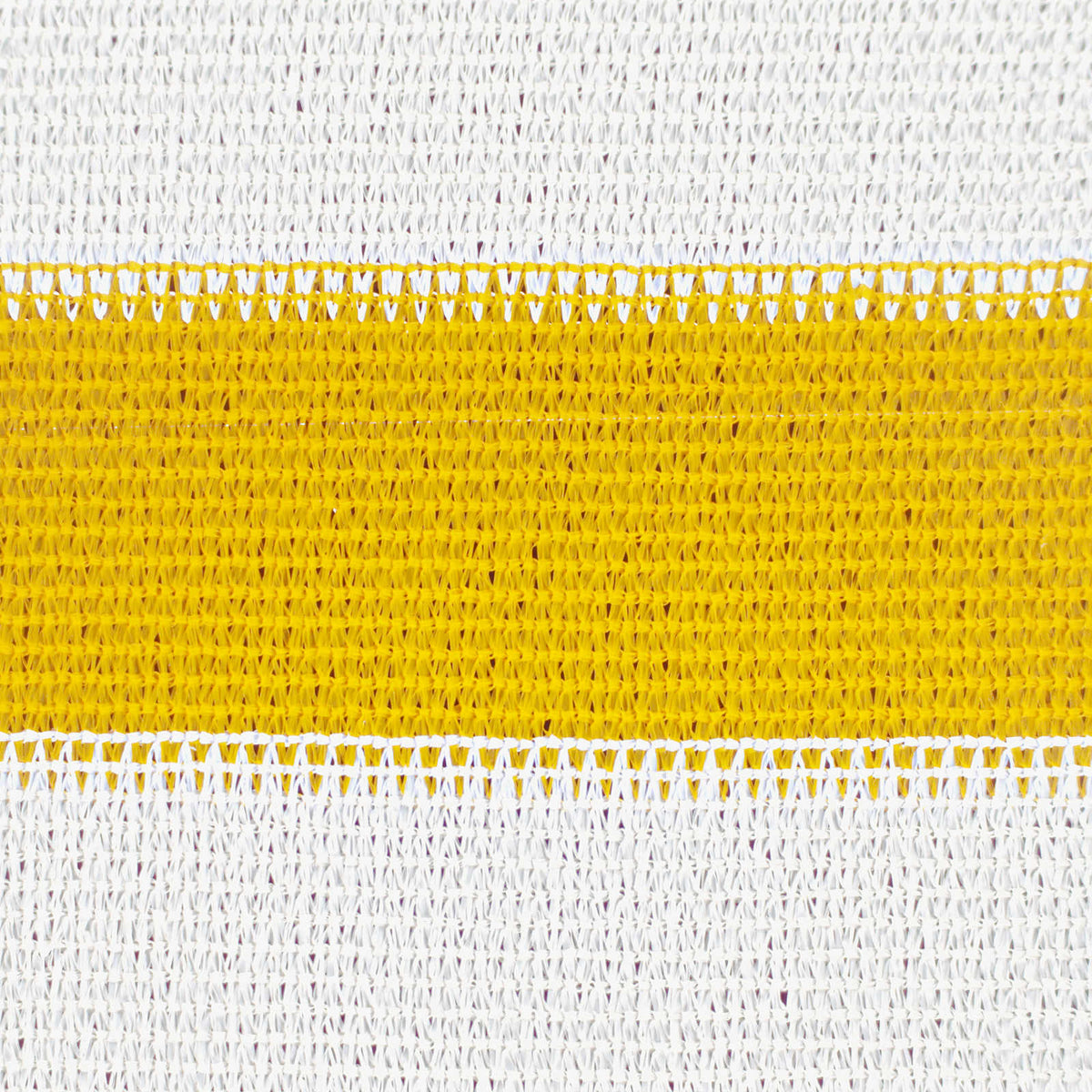Telo Ombra 6 x 8 m HDPE Rettangolare Giallo e Bianco | homemem39