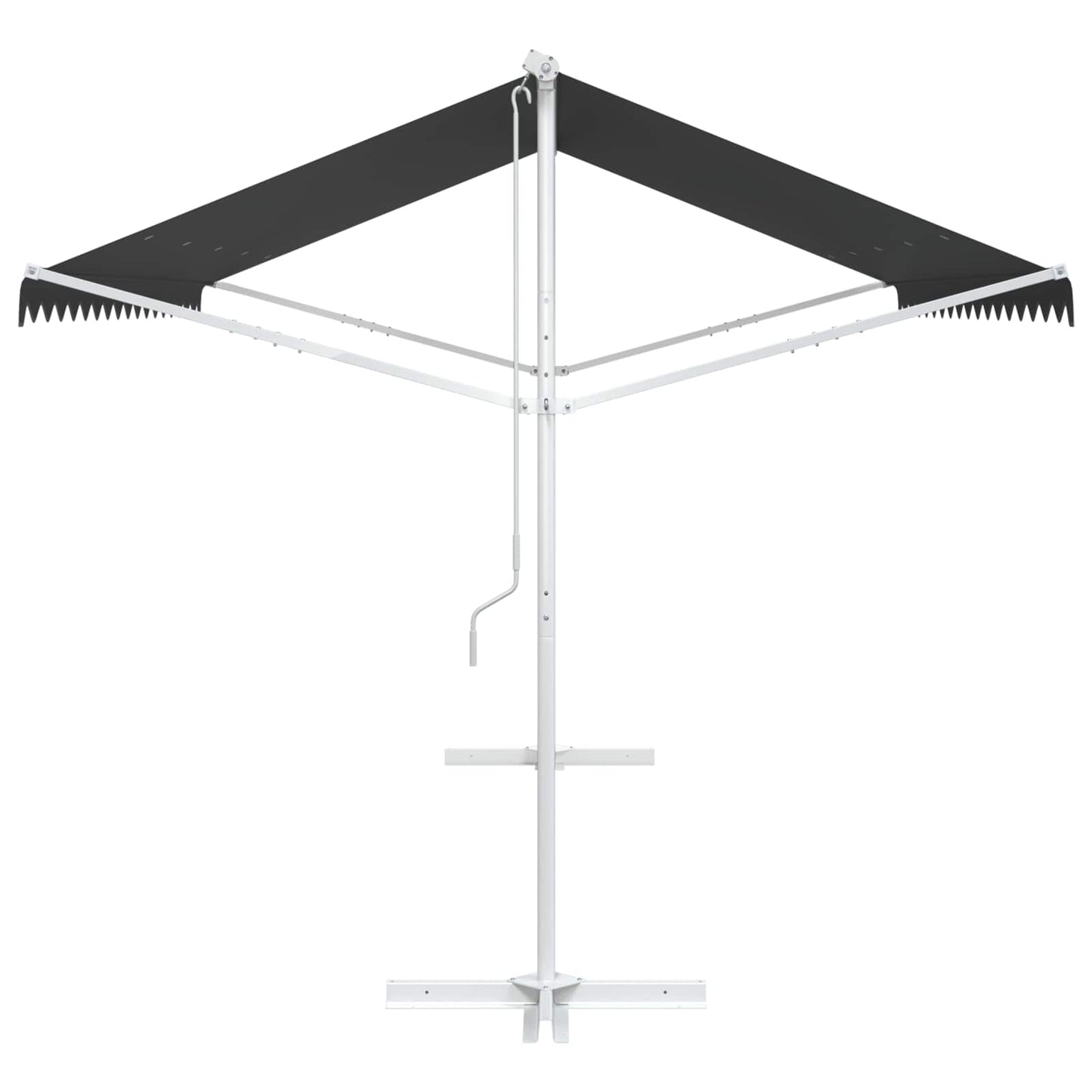 Tenda autoportante 4 × 3 m Poliestere Antracite