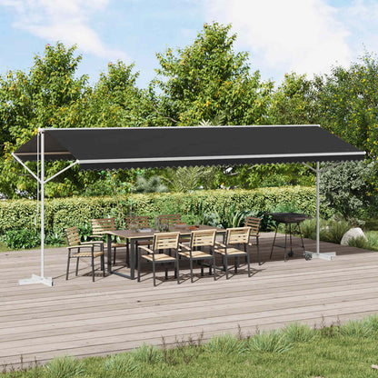 Tenda autoportante Antracite 6 x 3 m Poliestere