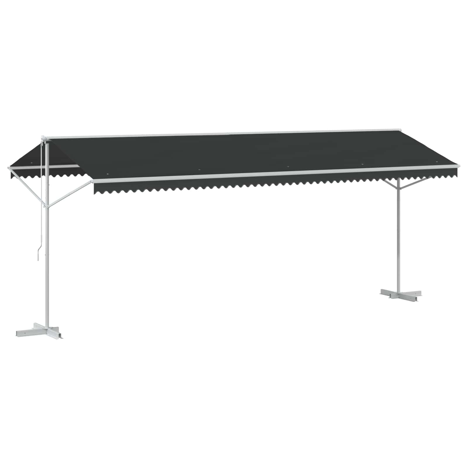 Tenda autoportante Antracite 6 x 3 m Poliestere | homemem39
