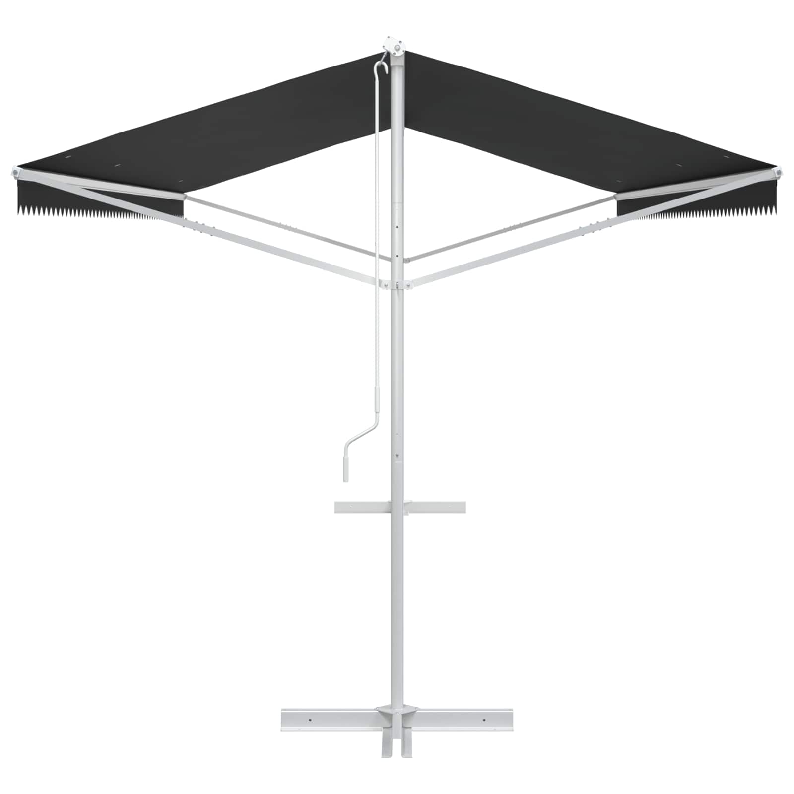 Tenda autoportante Antracite 6 x 3 m Poliestere | homemem39