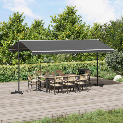 Tenda autoportante Grigio 5 x 3 m Poliestere
