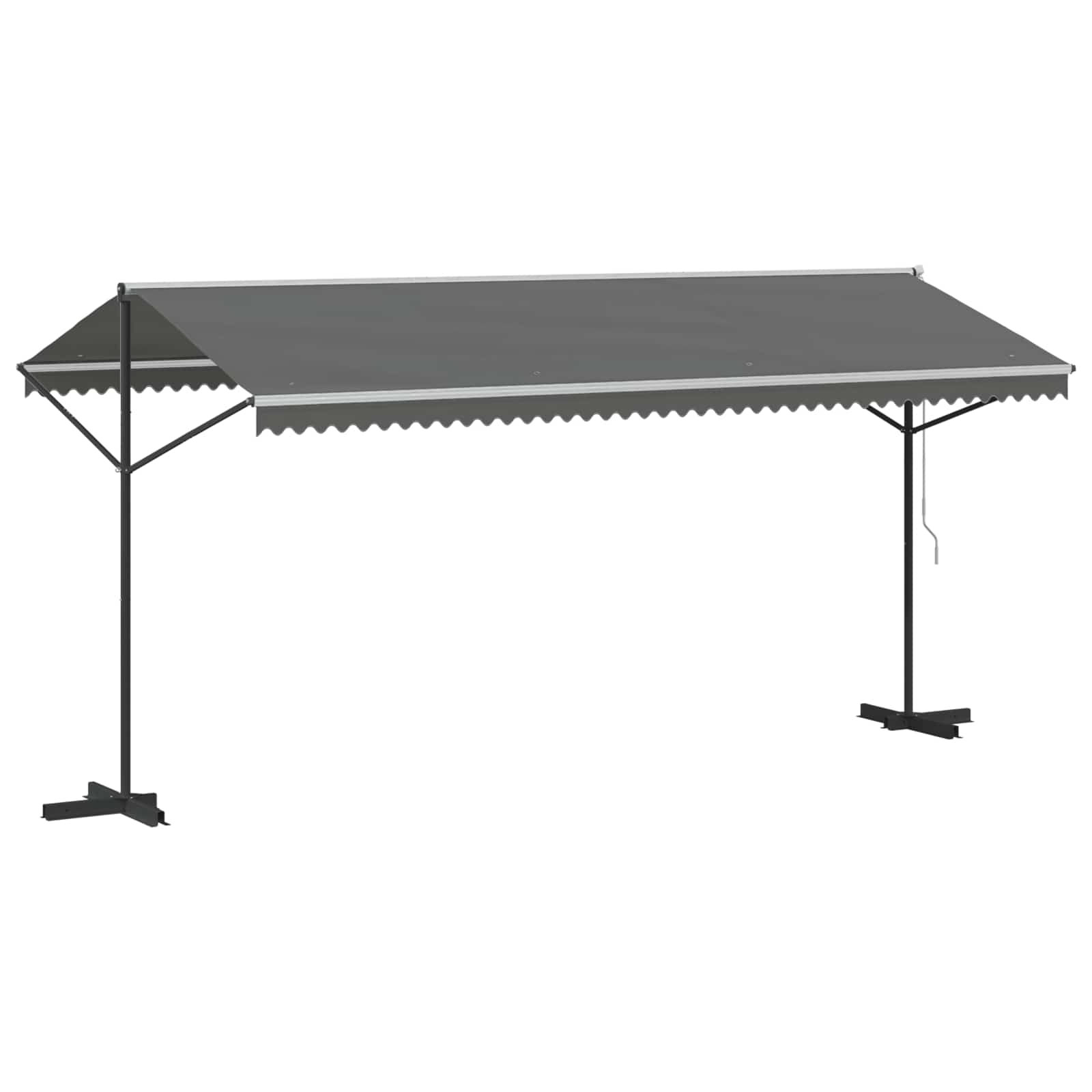 Tenda autoportante Grigio 5 x 3 m Poliestere | homemem39