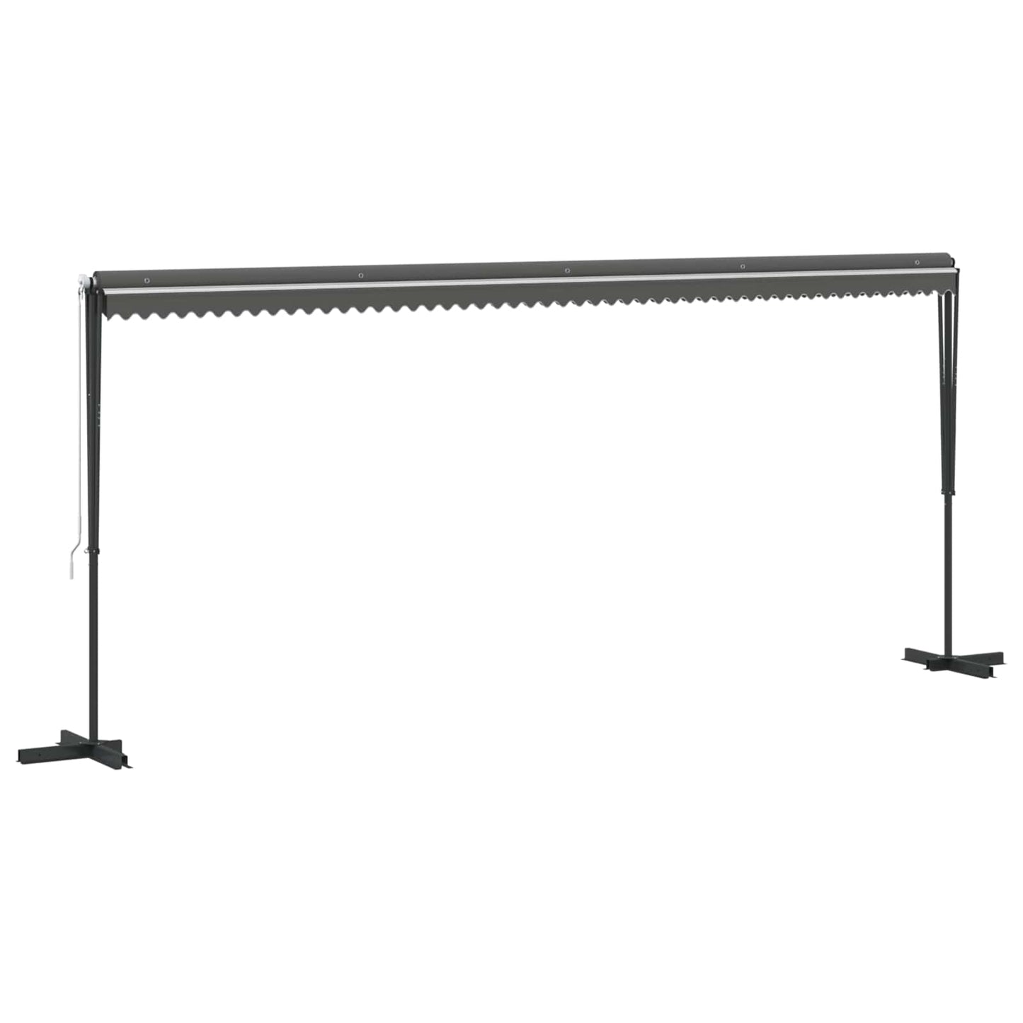 Tenda autoportante Grigio 6 x 3 m Poliestere | homemem39