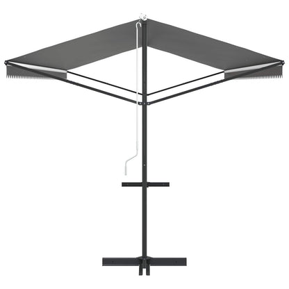 Tenda autoportante Grigio 6 x 3 m Poliestere | homemem39