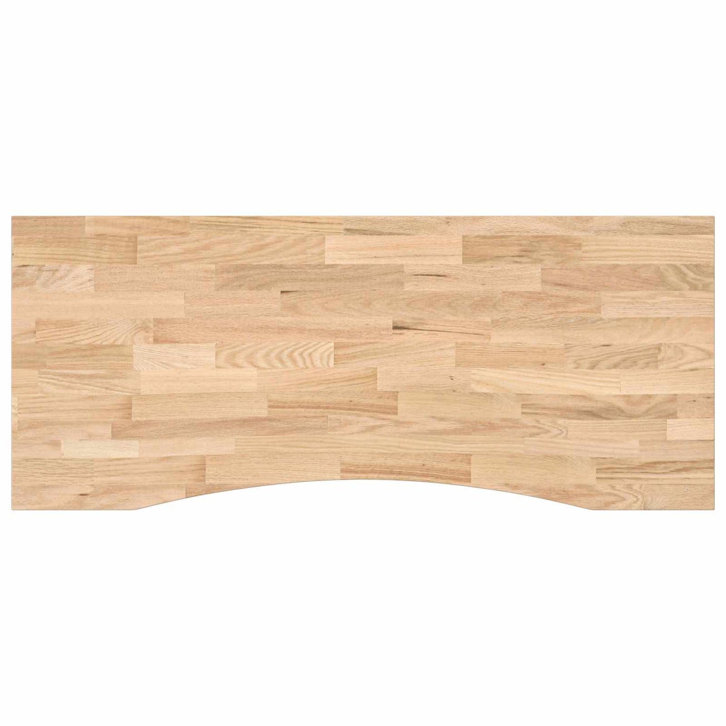 Scrivania Nero e naturale 120 x 60 cm Legno di Quercia Massello | homemem39
