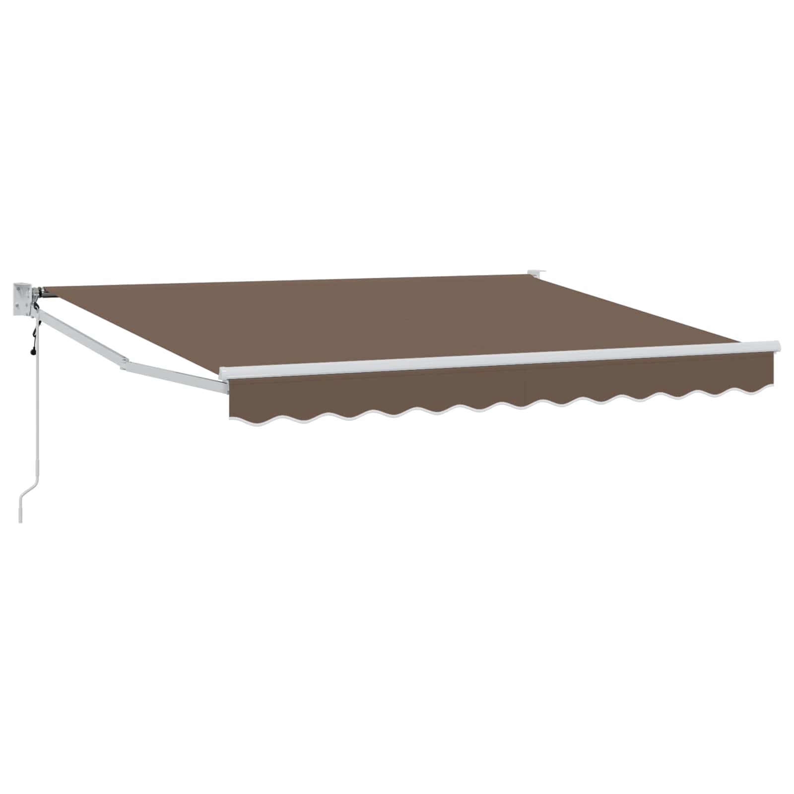 Tenda retrattile Tortora 2,5 x 2 m Poliestere e Metallo | homemem39