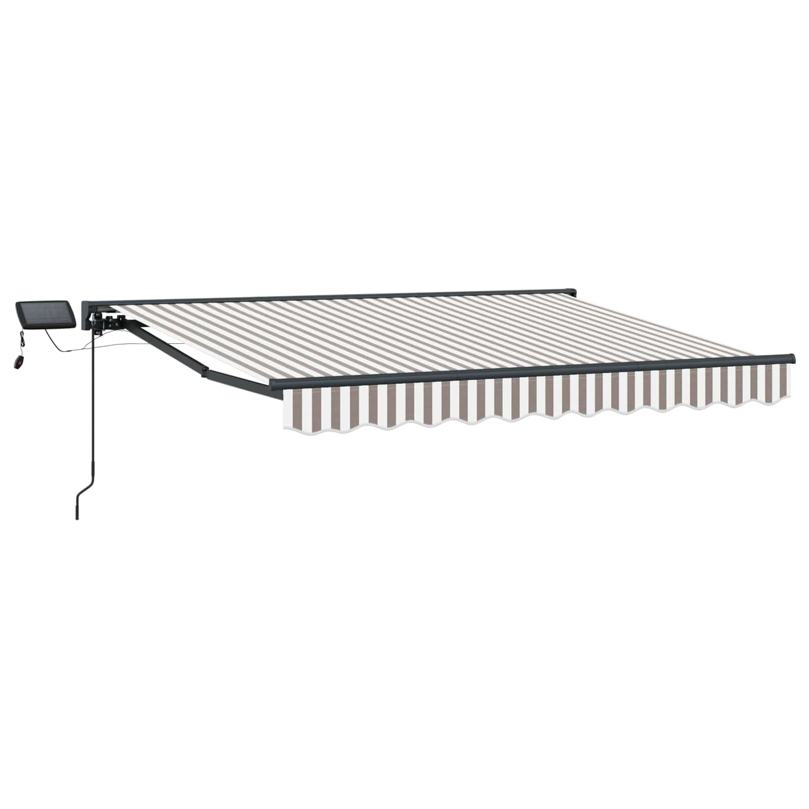 Cornice per Tenda Manuale con LED 2,5 x 2 m | homemem39