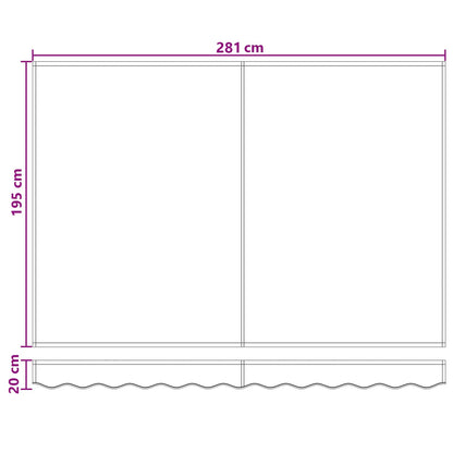 Tenda retrattile Tortora 3 x 2 m Poliestere e Metallo | homemem39