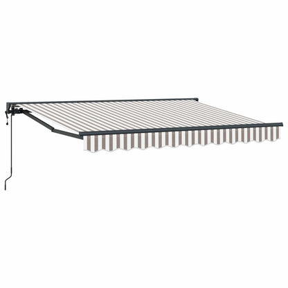 Tettuccio Elettrico Retrattile Grigio chiaro e bianco 3,5 x 2 m | homemem39